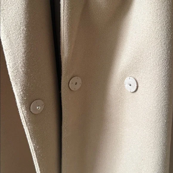 H&M Elegant Tan Wool Like Coat - Picture 4 of 6